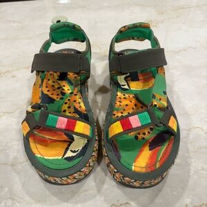 Colorful sandals from Farm Rio